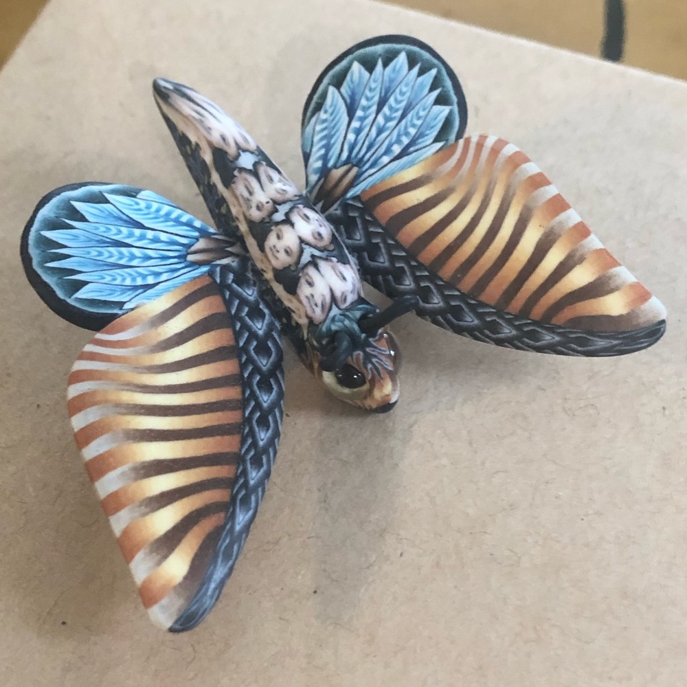 Jon Stuart Anderson Butterfly Pin - Picture 6 of 9